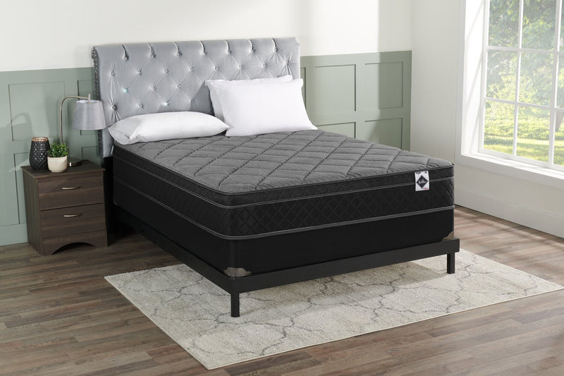 Springwall Aspen Eurotop Queen Mattress-in-a-Box Set