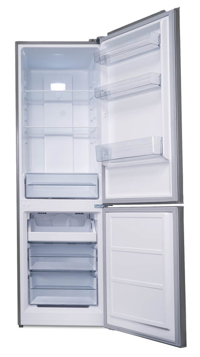 Danby 23.7\" 10.3 Cu. Ft. Bottom-Mount Refrigerator - Stainless Steel - DBMF100B1SLDB