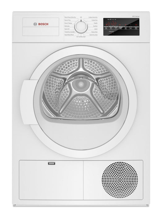 Bosch 300 Series 2.2 Cu. Ft. Front-Load Washer and 4 Cu. Ft. Condensation Dryer 