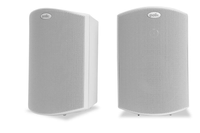Polk Audio Atrium 6 White Outdoor Speakers with 5.25\" Drivers - AM6088 