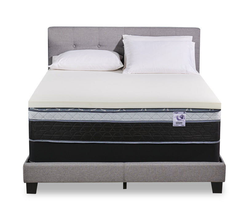 Springwall 2\" Bronze Luxury Firm Twin Mattress Topper