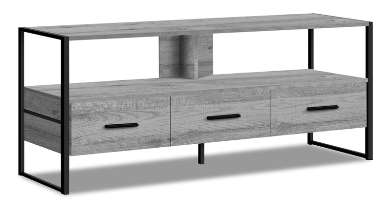 Chace 48\" Modern TV Stand with Storage and Cable Management for TVs up to 55\"- Grey