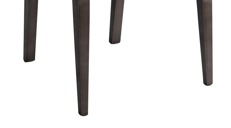 Gino Dining Chair with Vegan-Leather Fabric - Made in Italy, Modern - Taupe