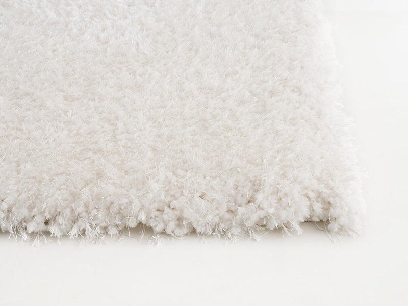 Lawson White Shag Area Rug - 7'9\" x 9'5\"