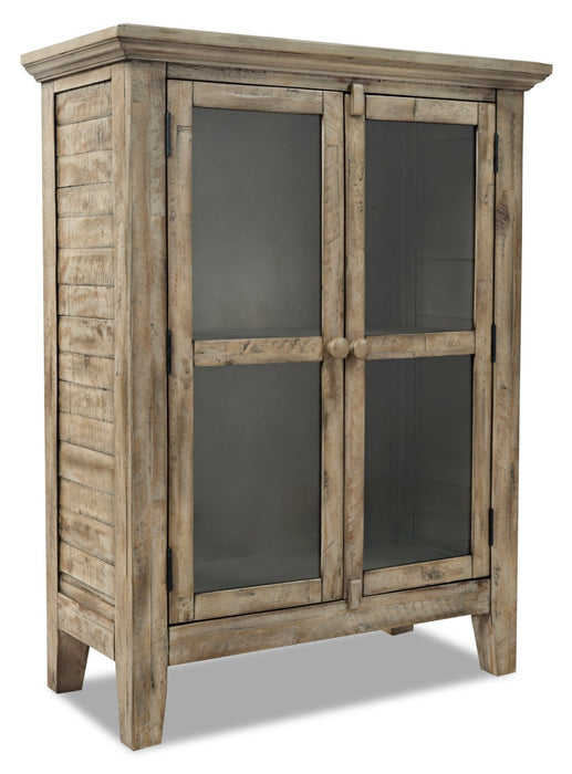 Rocco 32\" 2-Door Accent Cabinet - Natural Wood