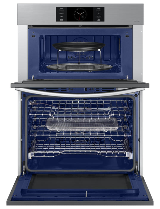 Samsung 30\" 7 Cu. Ft. Electric Micowave Combination Wall Oven - Stainless Steel - NQ70CG700DSRAA