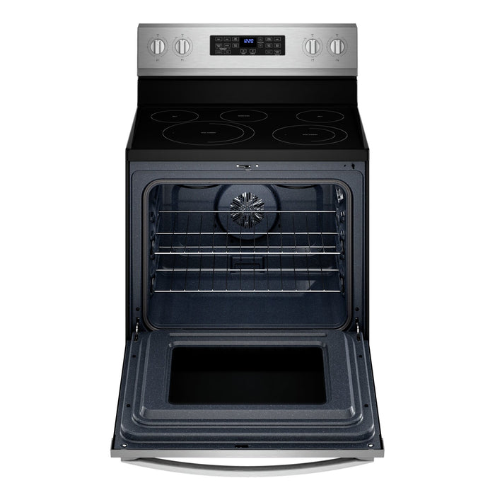 Whirlpool 5.3 Cu. Ft. Electric Range with Air Fry and Self-Clean - Fingerprint Resistant Stainless Steel - YWFE550S0LZ
