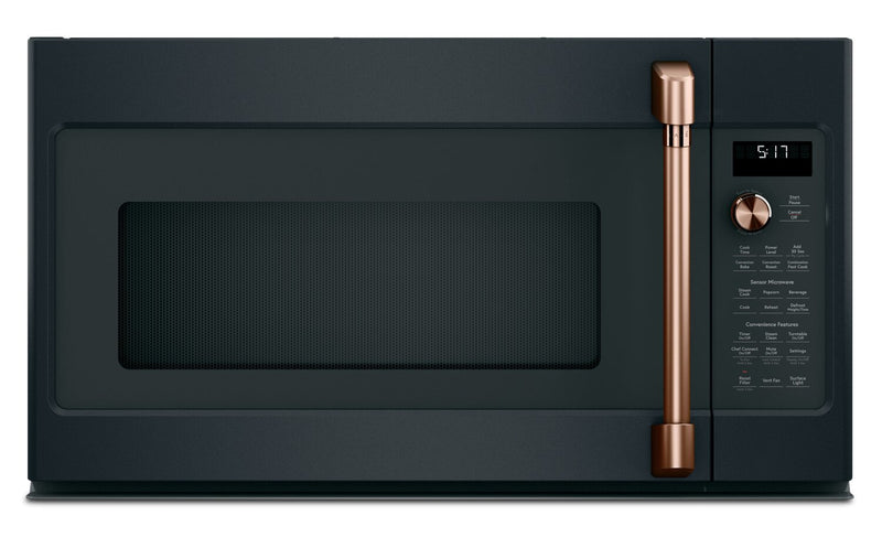 Café Handle Kit for Over-The-Range Microwave in Brushed Copper - CXOTRHKPMCU
