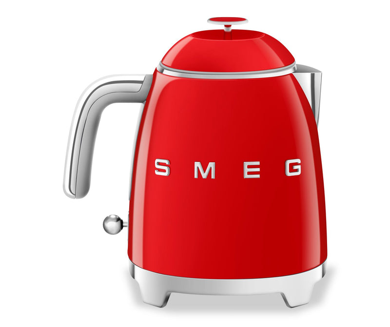 Smeg 0.8 L Mini Cordless Electric Kettle - KLF05RDUS