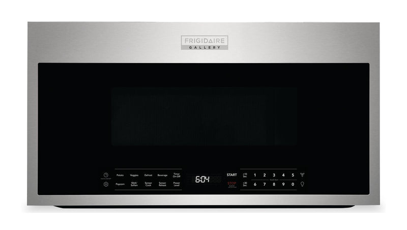 Frigidaire Gallery 1.9 Cu. Ft. Over-the-Range Microwave with Sensor Cook and Effortless Clean™ Interior - Smudge-Proof® Stainless Steel - GMOS1964AF