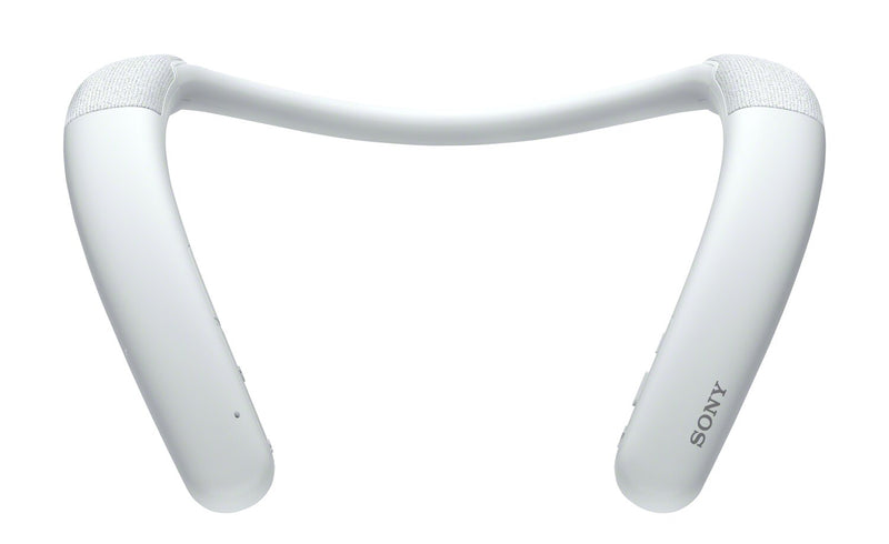 SONY Wireless White Neckband Speaker (SRSNB10)