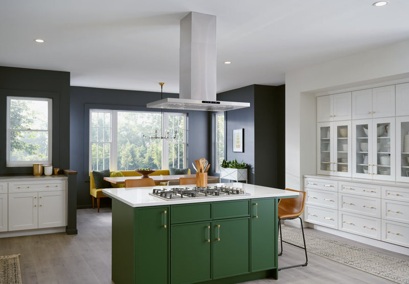 Broan Elite EIT1 Series 36\" Island Range Hood - EIT1366SS