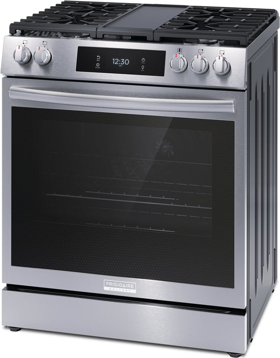 Frigidaire Gallery 6 Cu. Ft. Gas Range With Total Convection and Air Fry - Smudge-Proof® Stainless Steel - GCFG3060BF
