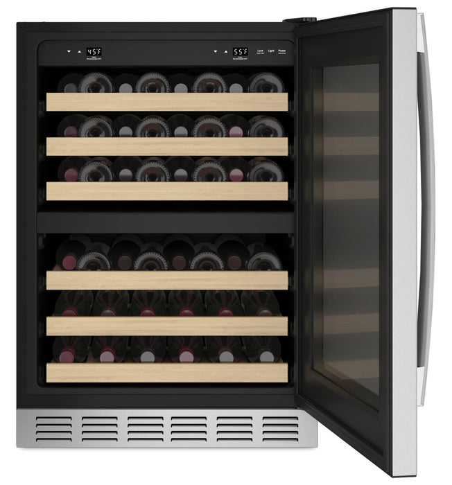 Profile 24\" 4.8 Cu. Ft. Wine Chiller Refrigerator - Stainless - PWS06DSPSS