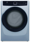 ["Electrolux 8 Cu. Ft. Gas Dryer with Steam - Glacier Blue - Stackable - ELFG7437AG"]