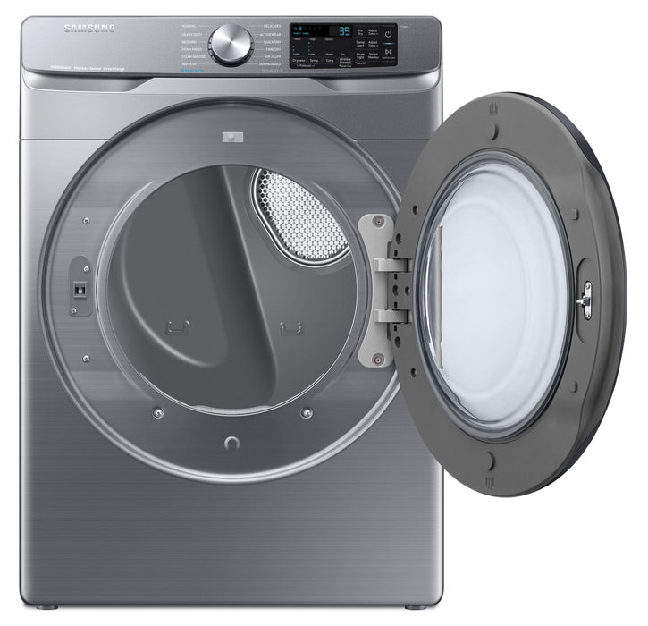 Samsung 7.5 Cu. Ft. Gas Dryer with Steam - Grey - Stackable - DVG45B6305P/AC