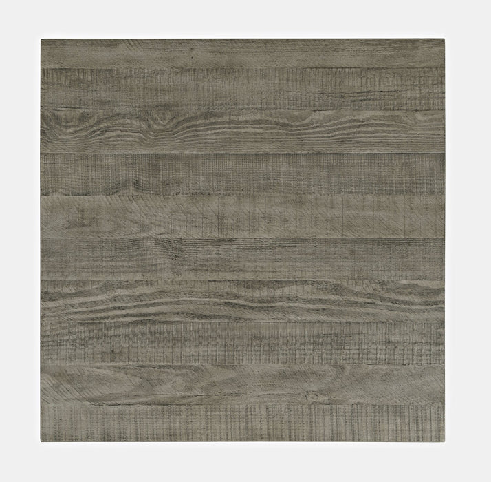 Colson 24\" Rustic End Table with Storage and Shelf - Driftwood 