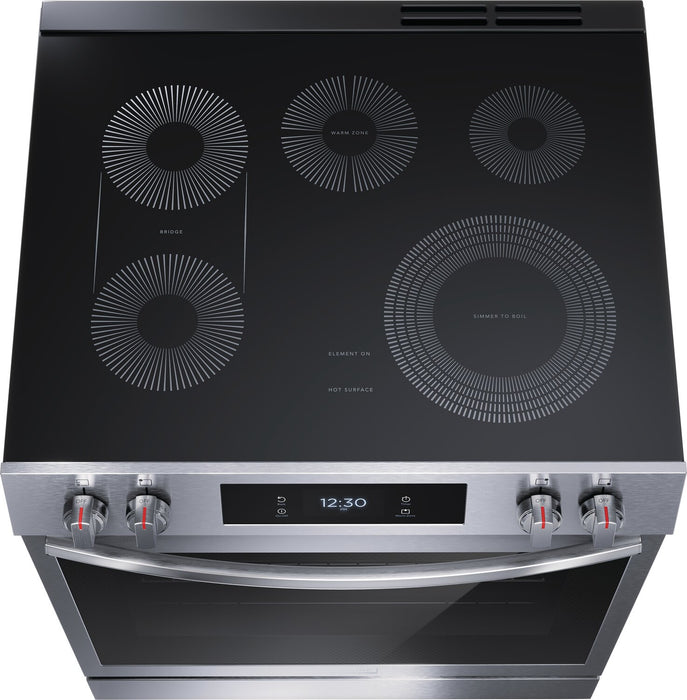 Frigidaire Gallery 6.2 Cu. Ft. Electric Range With Total Convection and Air Fry - Smudge-Proof® Stainless Steel - GCFE306CBF