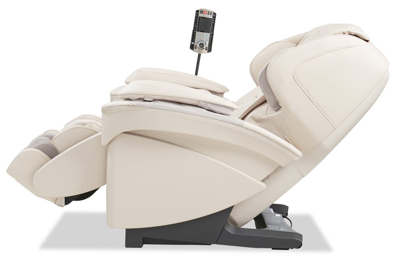 Panasonic Real Pro ULTRA Prestige™ 35.4\" High-Quality Synthetic Leather Massage Recliner - Beige