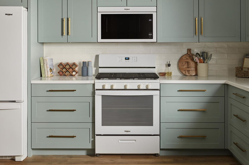 Whirlpool 1.1 Cu. Ft. Flush Over-the-Range Microwave with 900 Watts Cooking - White - YWMMF5930PW