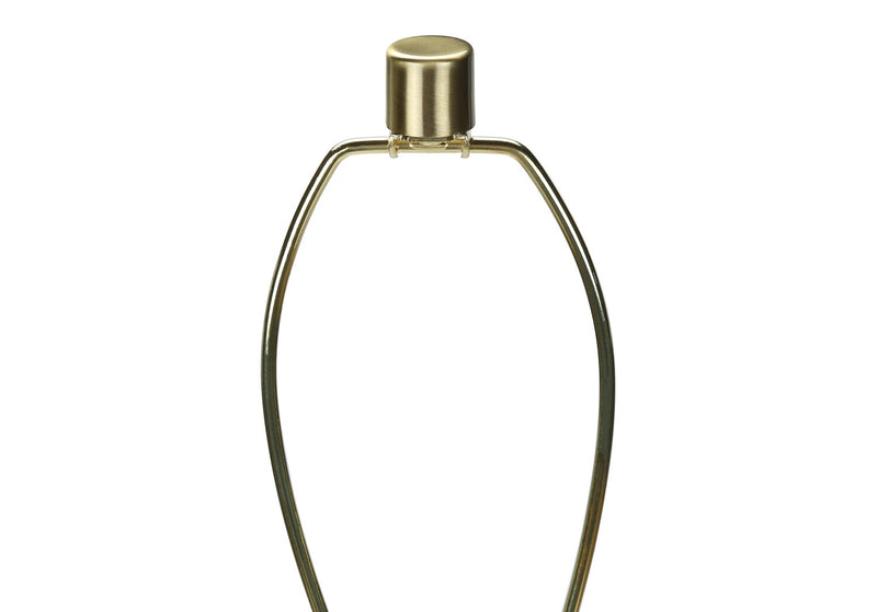 63\" Gold Metal Tripod Floor Lamp