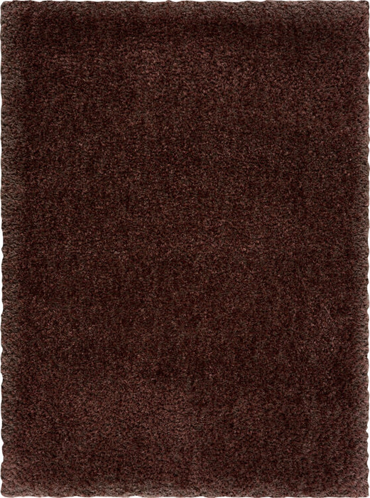 Lawson Coffee Shag Area Rug - 7'9\" x 9'5\"