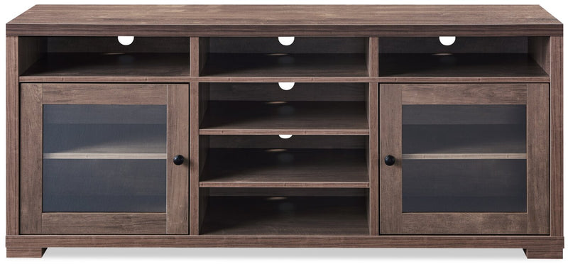 Perry 62\" TV Stand with Storage and Cable Management for TVs up to 70\"- Hazelnut