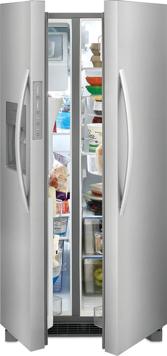 Frigidaire 33\" 22.3 Cu. Ft. Standard-Depth Side-by-Side Refrigerator - Stainless Steel - FRSS2323AS