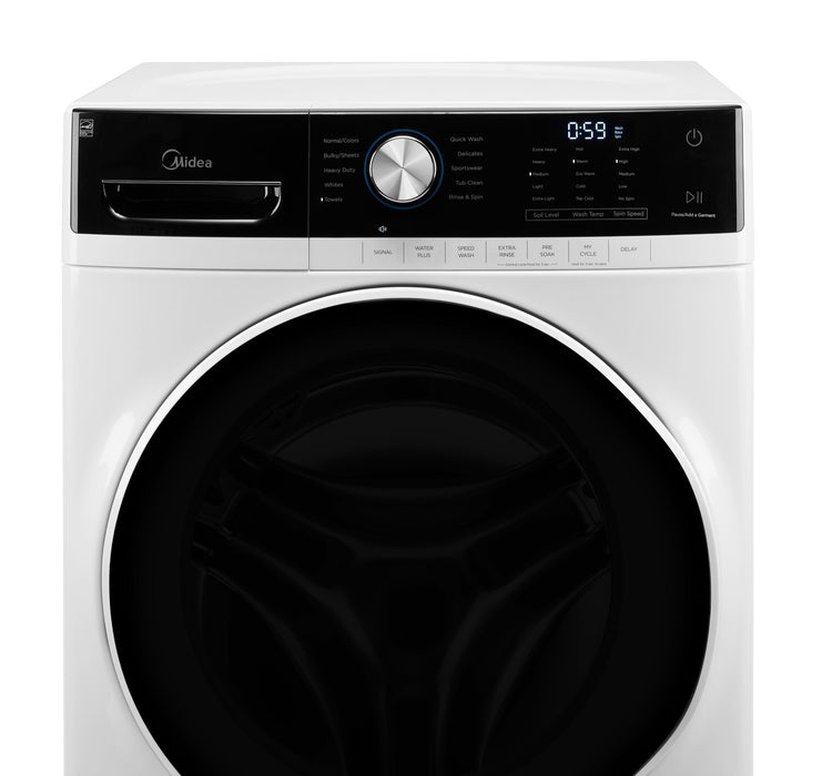 Midea 5.2 Cu. Ft. Front-Load High-Efficiency Washer - White - Stackable - MLH52N4AWW