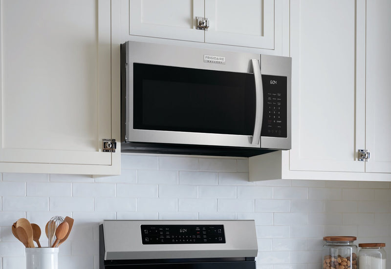 Frigidaire Gallery 1.9 Cu. Ft. Over-the-Range Microwave with Sensor Cook and Effortless Clean™ Interior - Smudge-Proof® Stainless Steel - GMOS1962AF
