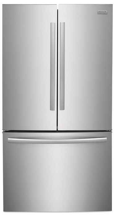 Frigidaire Gallery 36\" 23.3 Cu. Ft. Counter-Depth French-Door Refrigerator - Smudge-Proof® Stainless Steel - GRFG2353AF