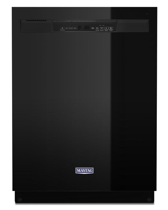 Maytag 24\" 50 dBA Built-In Front-Control Dishwasher - Black - MDB4949SKB