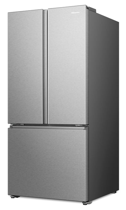 Hisense 31.3\" 22.1 Cu. Ft. French-Door Refrigerator - Stainless Steel - RF22B3FSE