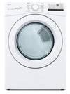 ["LG 7.4 Cu. Ft. Electric Dryer - White - Stackable - DLE3400W"]