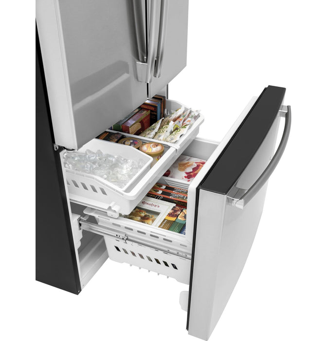 GE 36\" 27 Cu. Ft. French-Door Refrigerator - Stainless - GNE27JYMFS