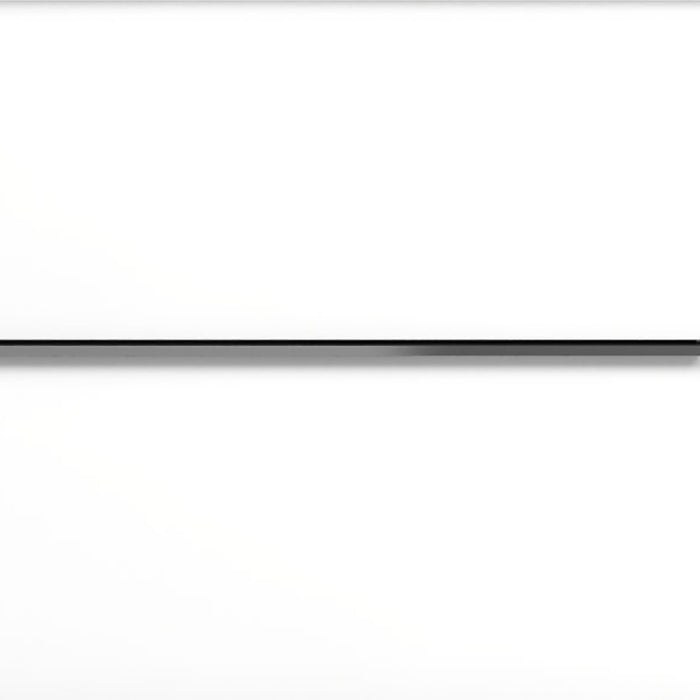 Gino 6pc Bedroom Set with Panel Bed, Dresser, Mirror & Nightstand - Made in Italy, Modern, White - Queen Size