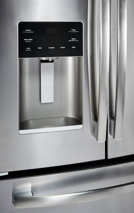 Profile 33\" 17.5 Cu. Ft. French-Door Refrigerator - Stainless Steel Fingerprint Resistant  - PYE18HYRKFS