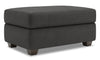 Made in Canada Customizable Sofa Lab The Trunk 39\" Linen-Look Fabric Storage Ottoman - Luna Kohl Grey
