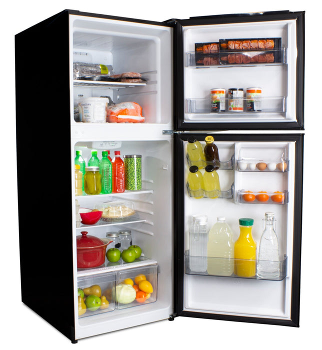 Danby 23.4\" 10.1 Cu. Ft. Top-Mount Refrigerator - Black - DFF101B1BDB