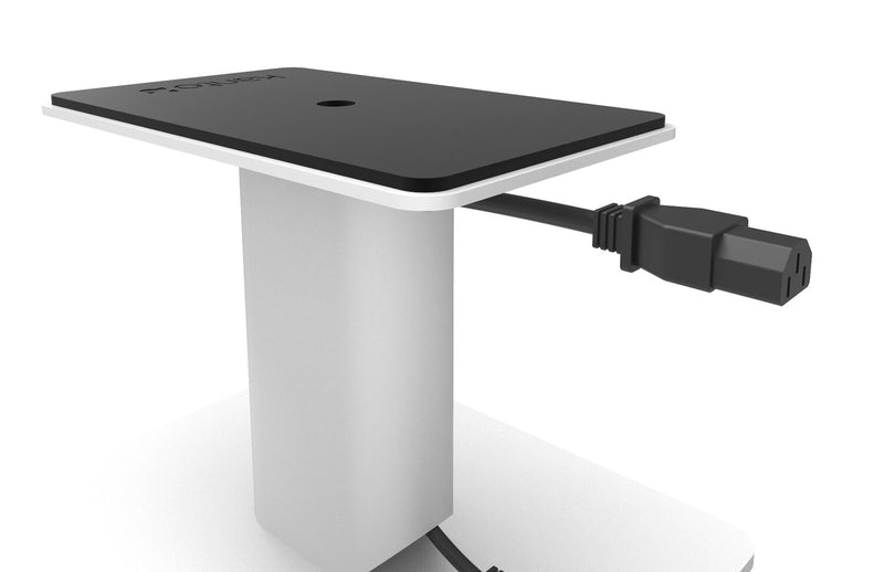Kanto SP6HD 6\" Pair of Speaker Stands with Integrated Cable Management - White
