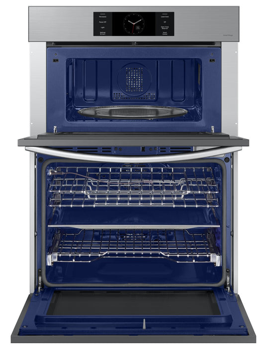 Samsung 30\" 7 Cu. Ft. Electric Micowave Combination Wall Oven - Stainless Steel - NQ70CG700DSRAA