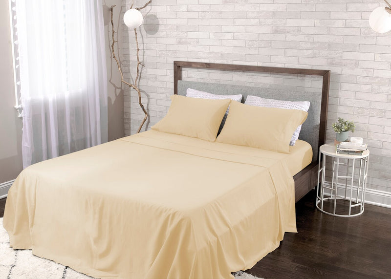 BEDGEAR Hyper-Cotton™ 4-Piece Queen Sheet Set - Champagne