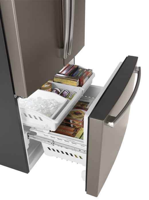 GE 36\" 27 Cu. Ft. French-Door Refrigerator - Slate - GNE27JMMES