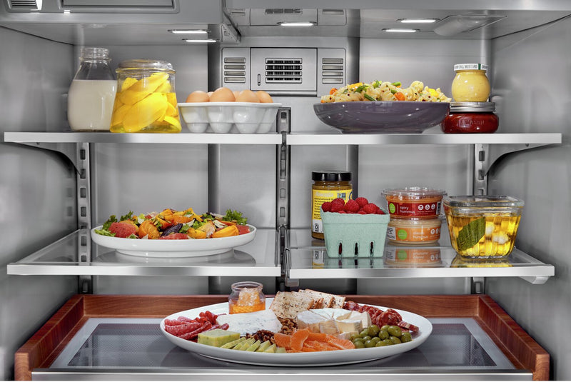 KitchenAid 36\" 26.8 Cu. Ft. French-Door Refrigerator - Stainless Steel with PrintShield™ Finish - KRFF577KPS