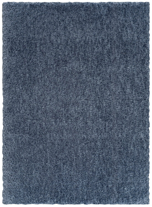Lawson Blue Shag Area Rug - 7'9\" x 9'5\"