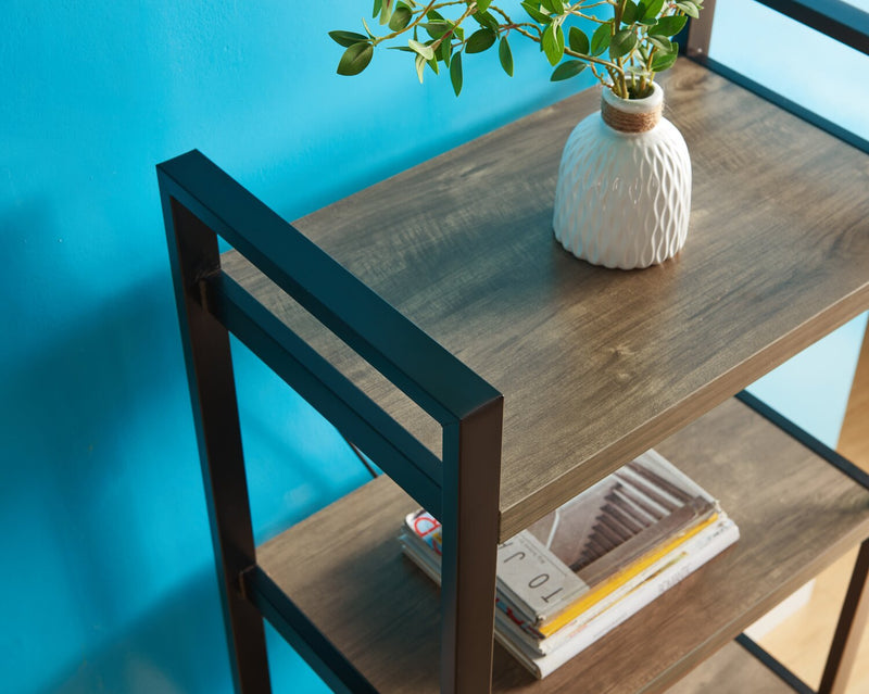 Alvin 66\" Modern 3-Piece Entertainment Centre with Storage and Cable Management for TVs up to 70\"- Hazelnut