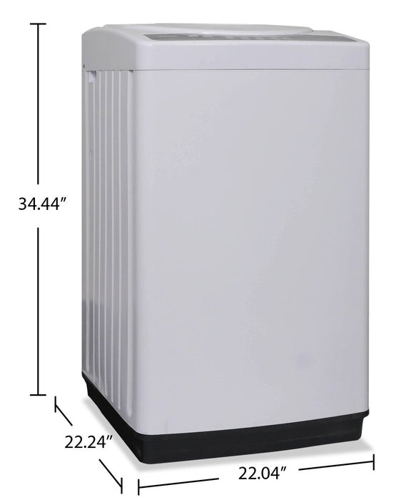 Danby 22\" 1.8 Cu. Ft. Top-Load Washer - White - DWM065A1WDB-6