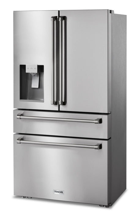Thor 36\" 21.6 Cu. Ft. French-Door Refrigerator - Stainless Steel - TRF3601FD