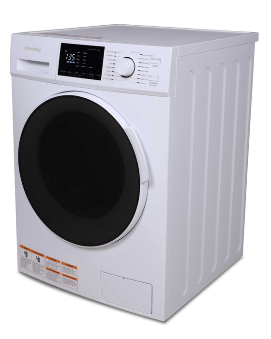 Danby 2.7 Cu. Ft. Front-Load All-in-One Laundry - White - DWM120WDB-3
