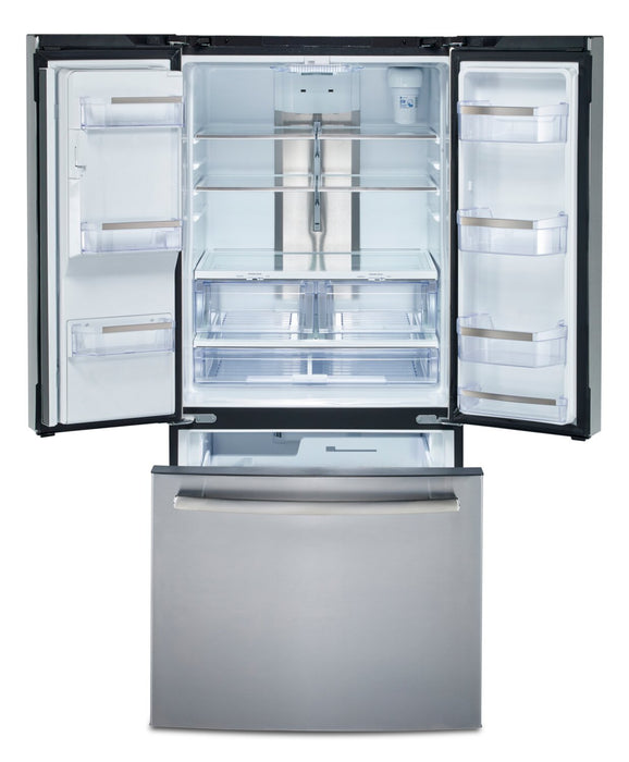 Profile 33\" 17.5 Cu. Ft. French-Door Refrigerator - Stainless Steel Fingerprint Resistant  - PYE18HYRKFS